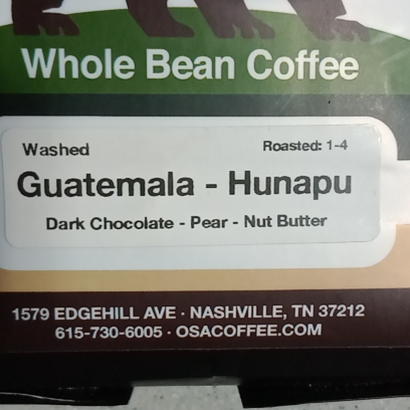 Fresh gourmet whole bean coffee made by OSA at a Nashville Tennessee - Picture 4 of 4